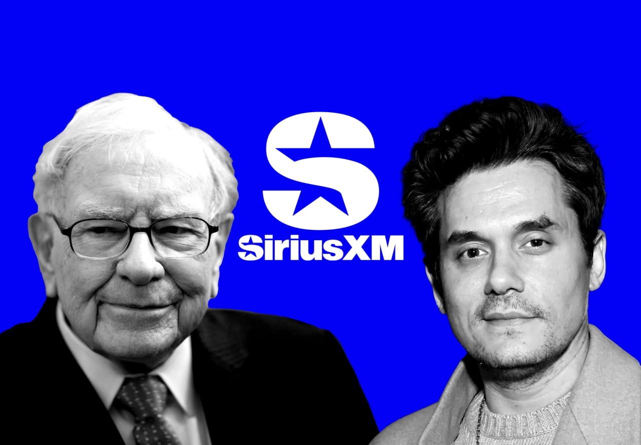 Meet Sirius XM’s new odd couple: Warren Buffett and John Mayer