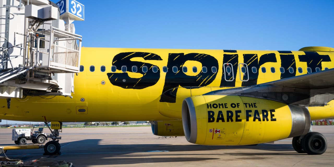 Spirit Airlines is reportedly in talks about possible bankruptcy terms