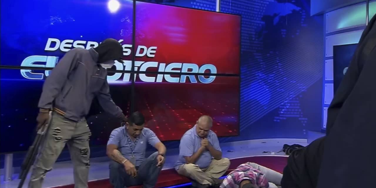 Ecuador's gang violence crisis on display after masked gunmen storm TV studio - Vimarsana News