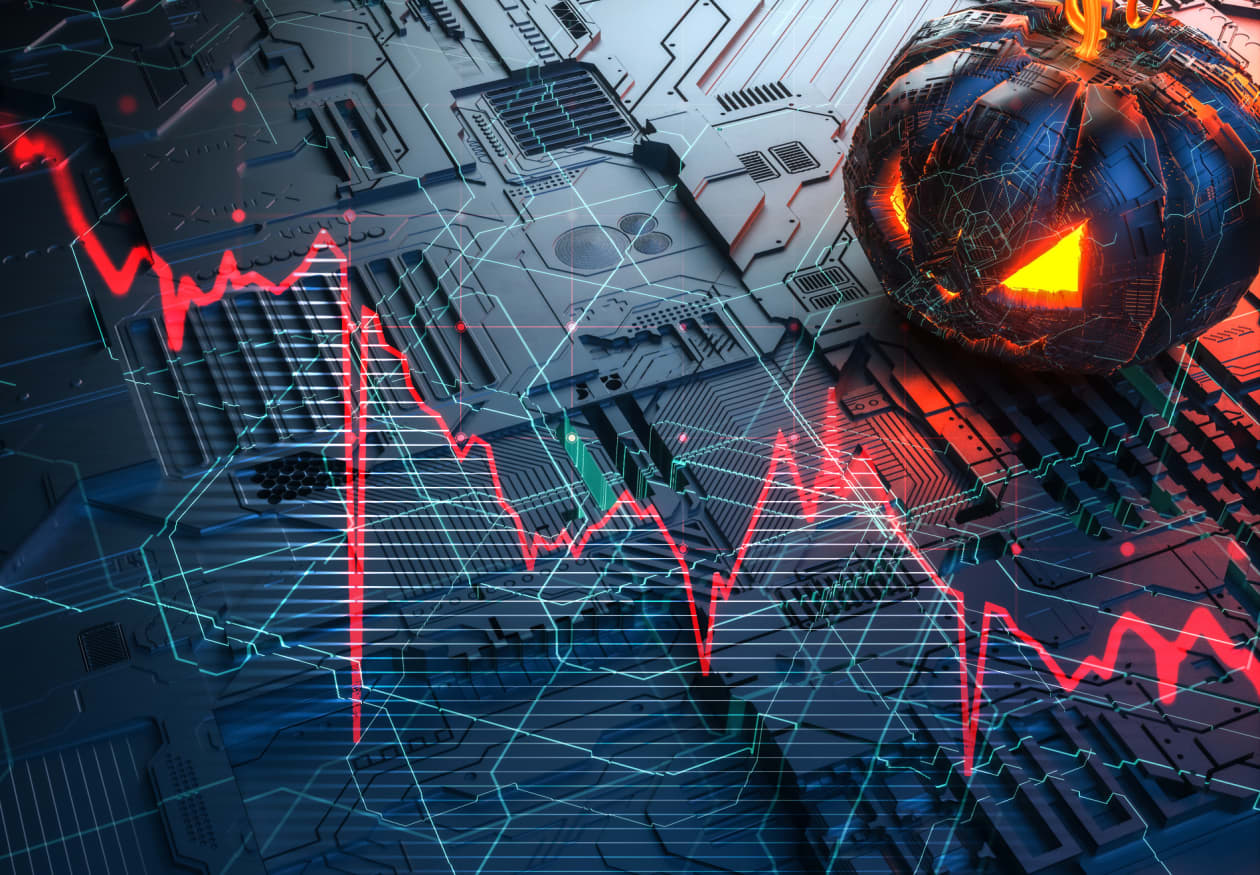 Stock market suffers a Halloween selloff as tech investors get the chills -  MarketWatch