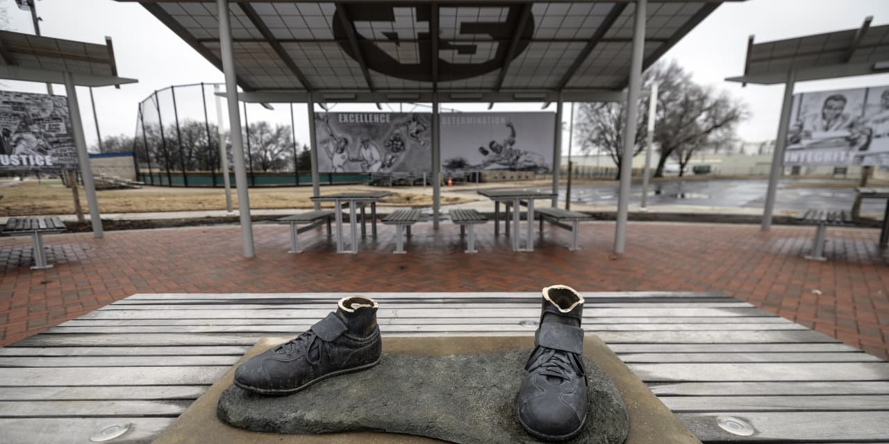 Burned remnants of Jackie Robinson trophy found in Kansas - Vimarsana News