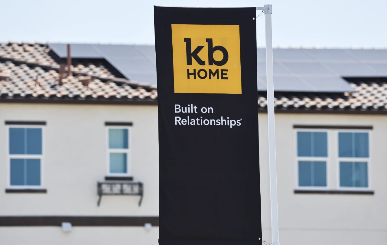 KB Home says the war is already hurting home sales as it cuts guidance