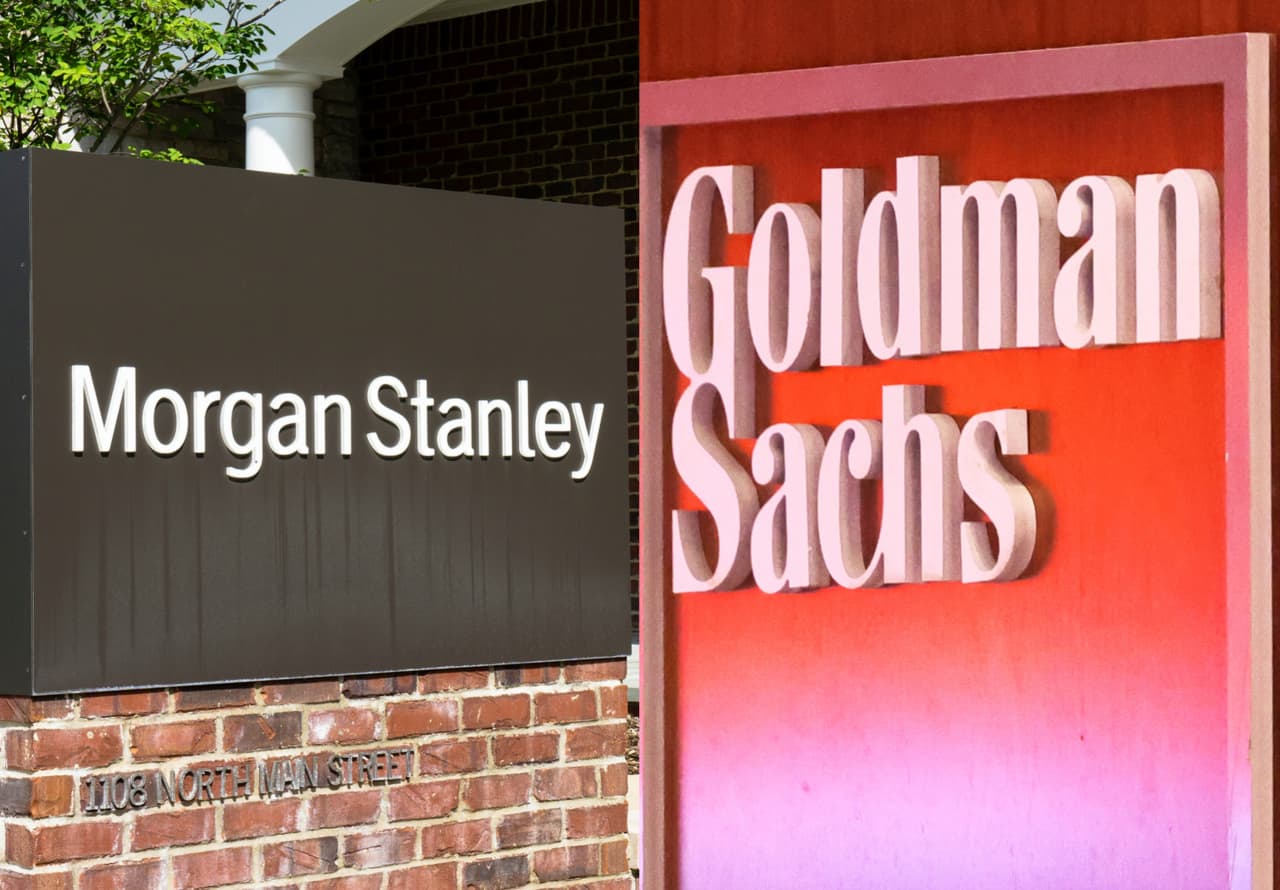 Las calificaciones de Goldman y Morgan Stanley fueron recortadas debido al alto valor de las acciones