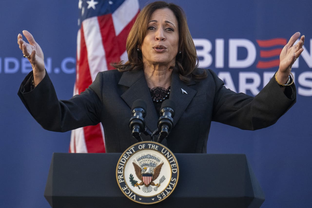 Kamala Harris has a nearly 40% chance of beating Trump, bookies say