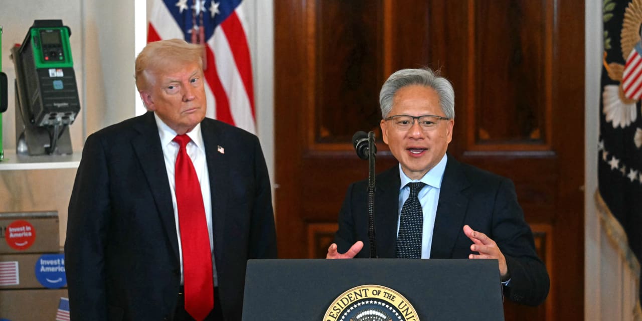 Why Nvidias stock is now shrugging off Trumps approval of chip sales to China  MarketWatch