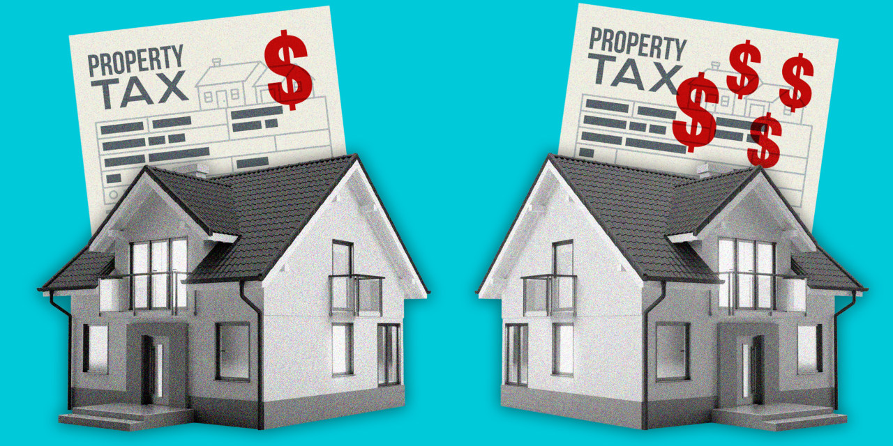 New homeowners pay 3 times more in property taxes than their neighbors ...