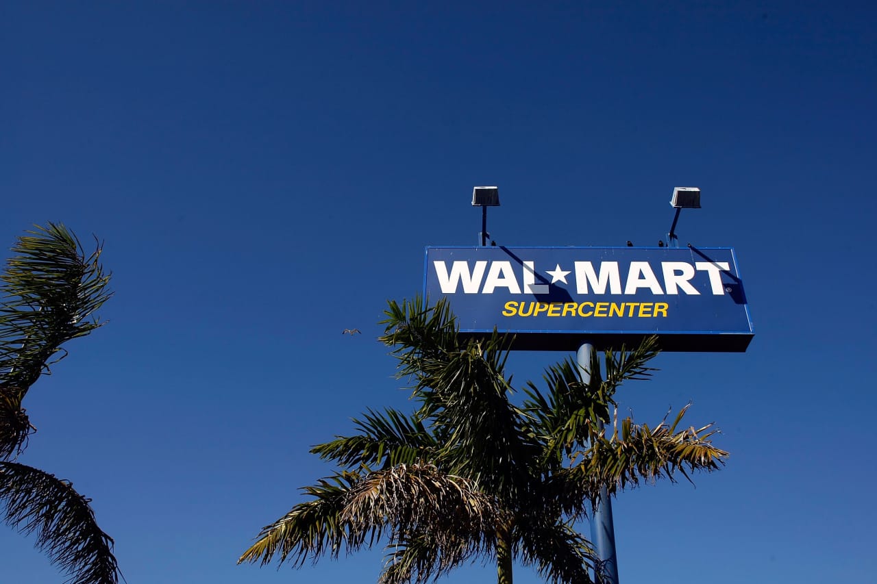 Walmart’s stock jumps toward a record after a grand-slam earnings report